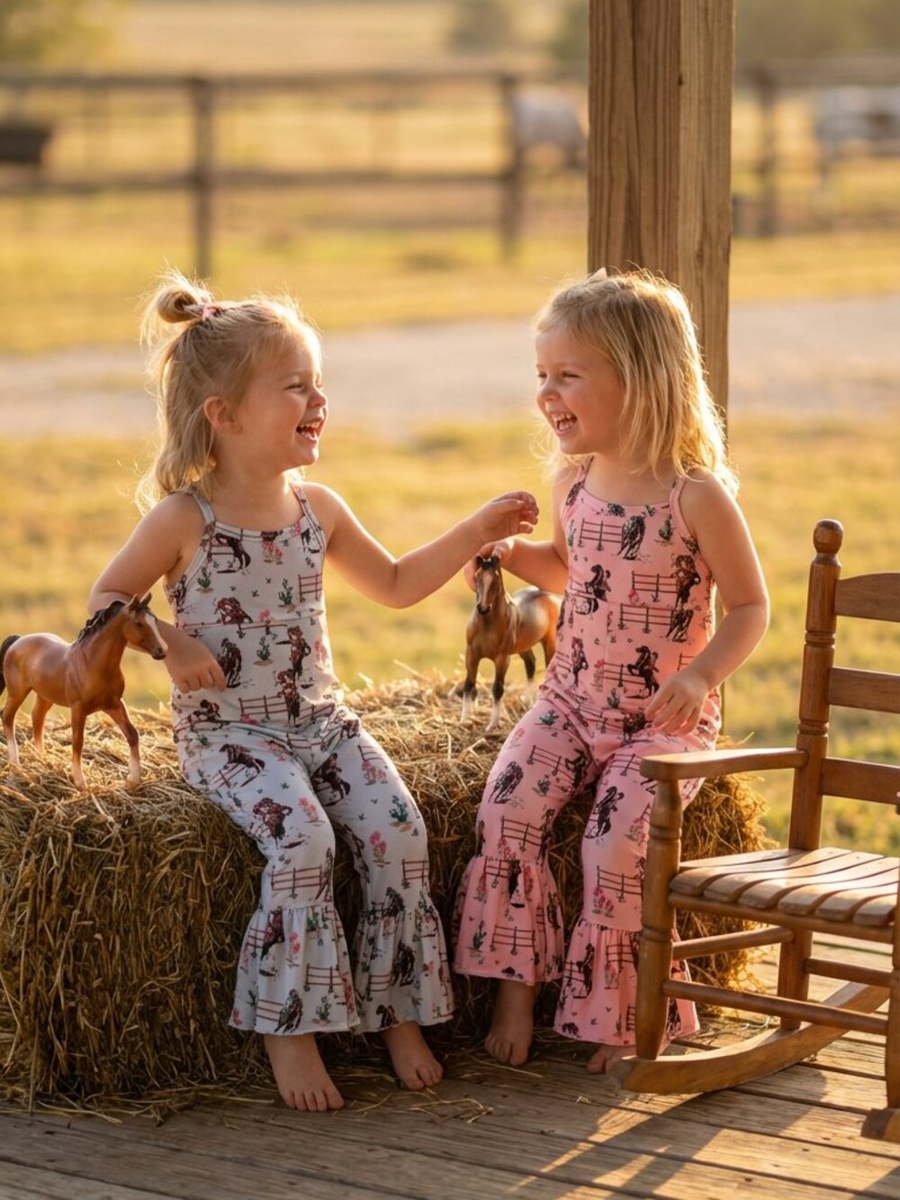 Vintage Cowgirl Romper for Girls | Cowgirl Outfit | Baby Romper Western Jumpsuit